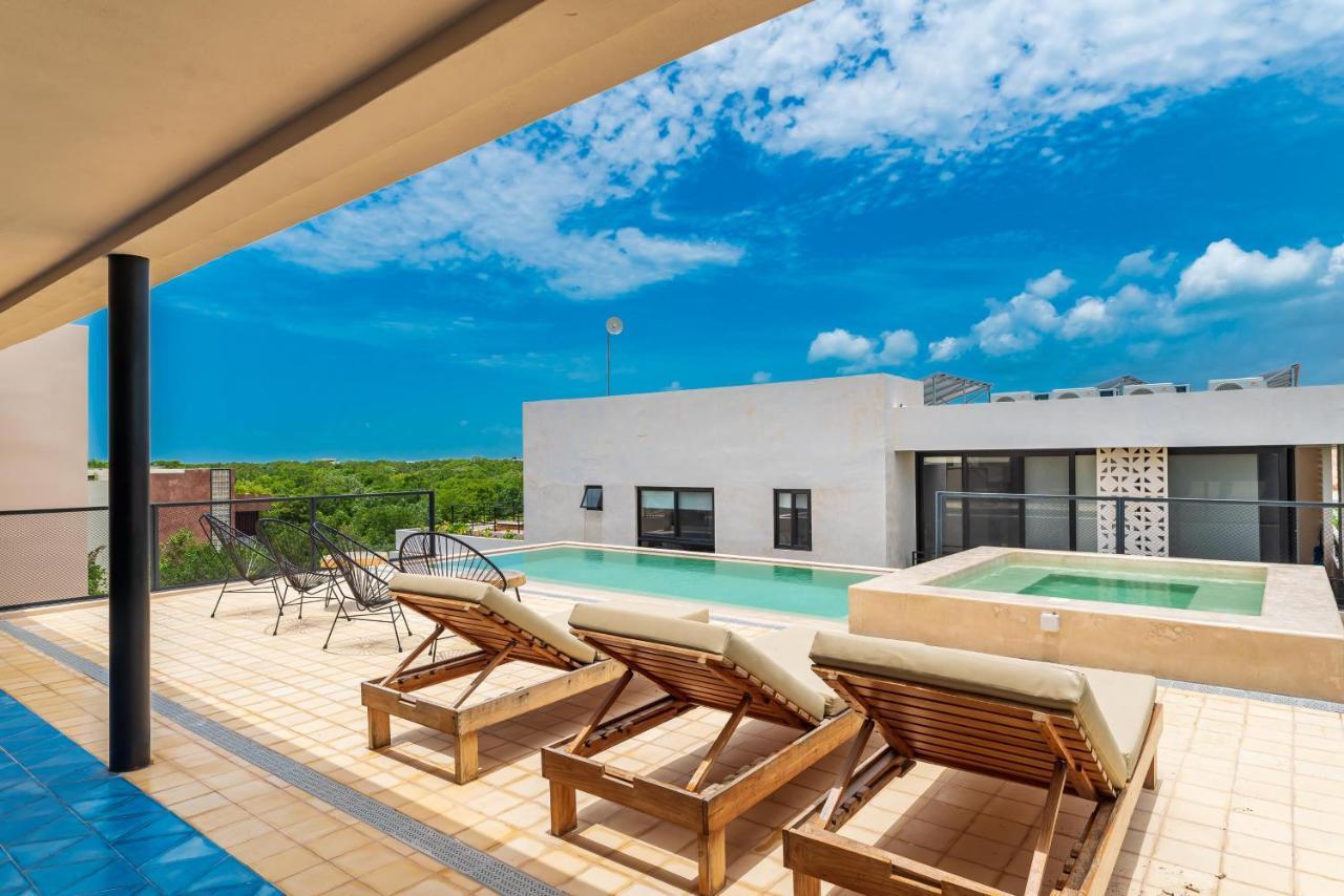 Luxury Apartament With Private Plunge Pool - Ground Floor Tulum Exterior photo